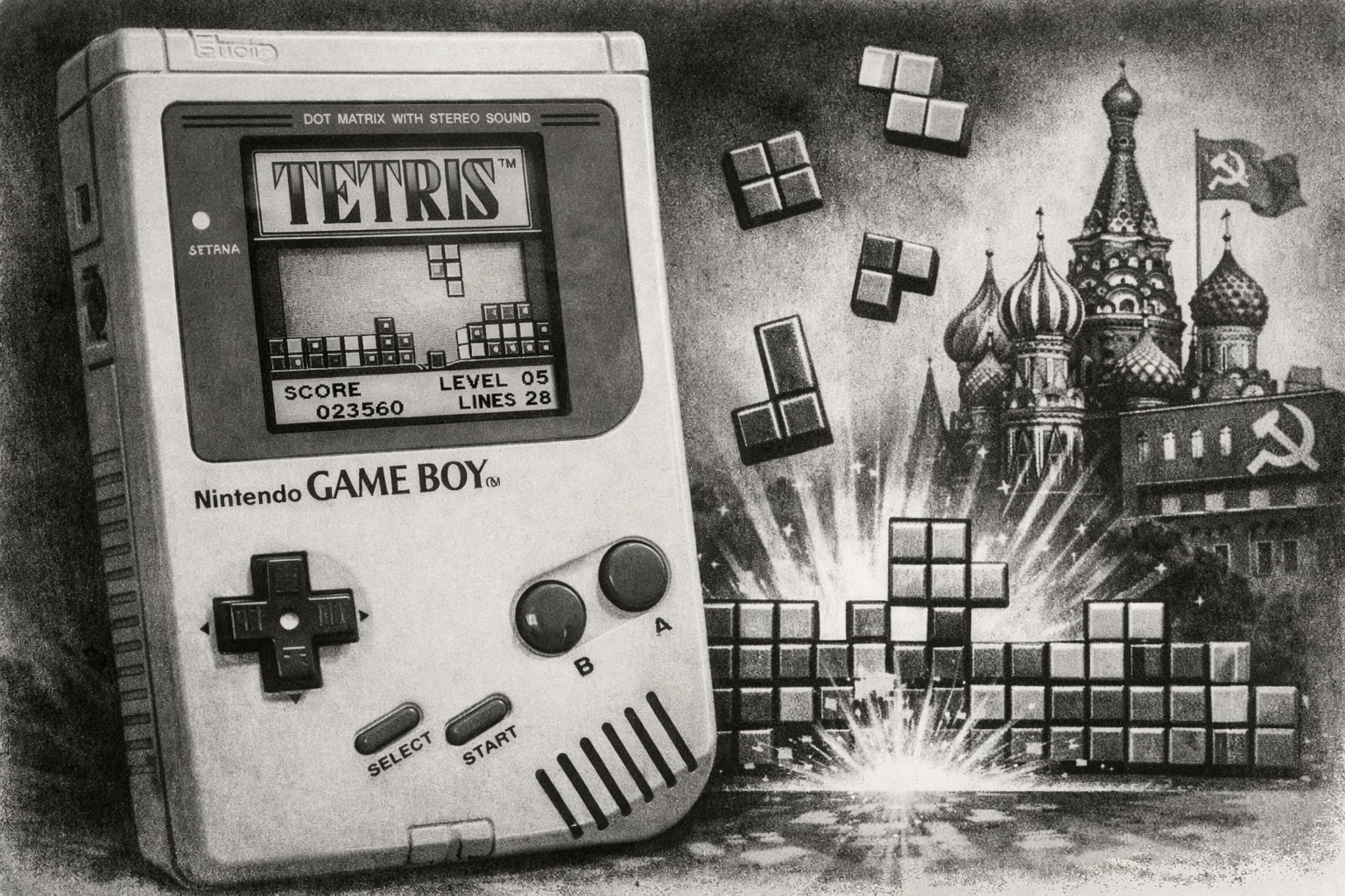 Rivedere "Tetris" (2023) tra diritto, tecnologia e nostalgia